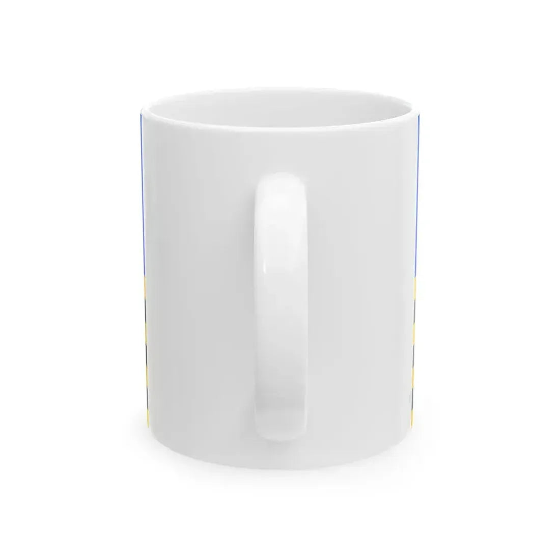 Praha-Cakovice flag (Czech Republic) White Coffee Mug - Go Mug Yourself