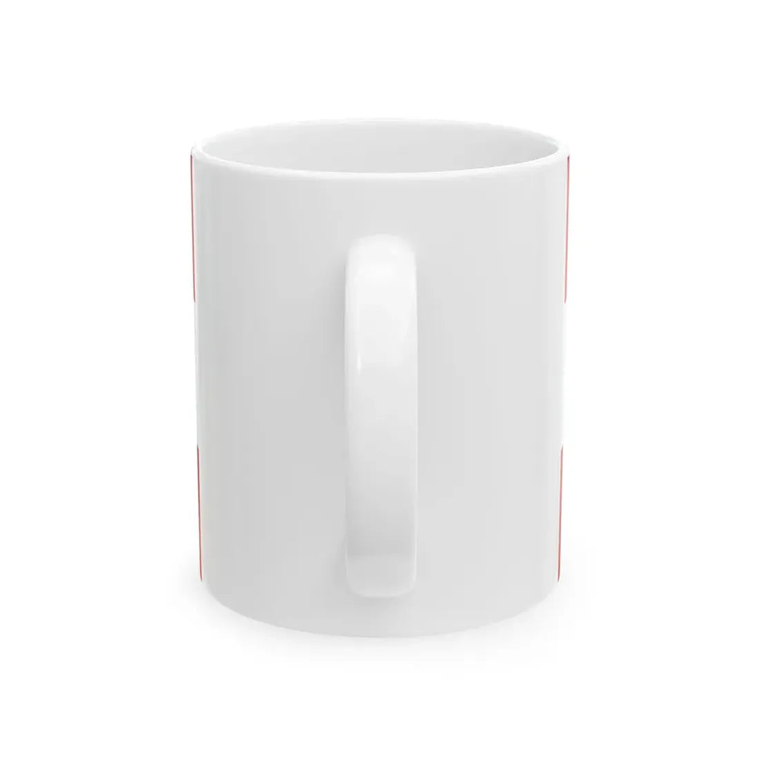 Praha-Dubec flag (Czech Republic) White Coffee Mug - Go Mug Yourself