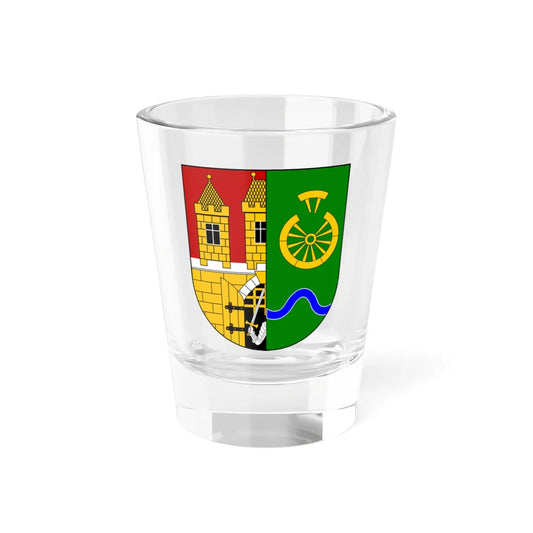 Praha-Kolodeje CoA (Czech Republic) (Coat of Arms) Shot Glass 1.5oz 1.5oz - Go Mug Yourself