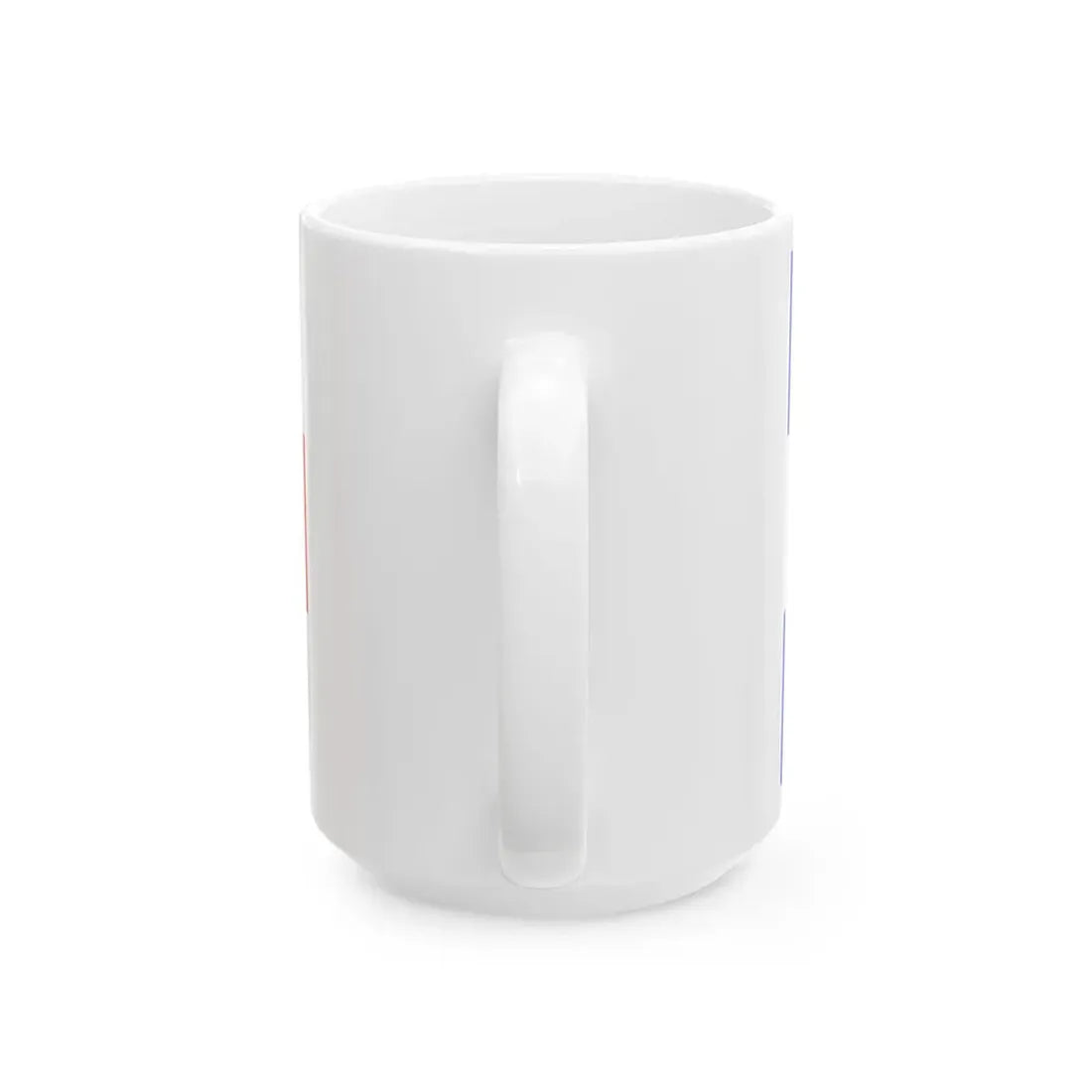 Praha-Kolovraty flag (Czech Republic) White Coffee Mug - Go Mug Yourself
