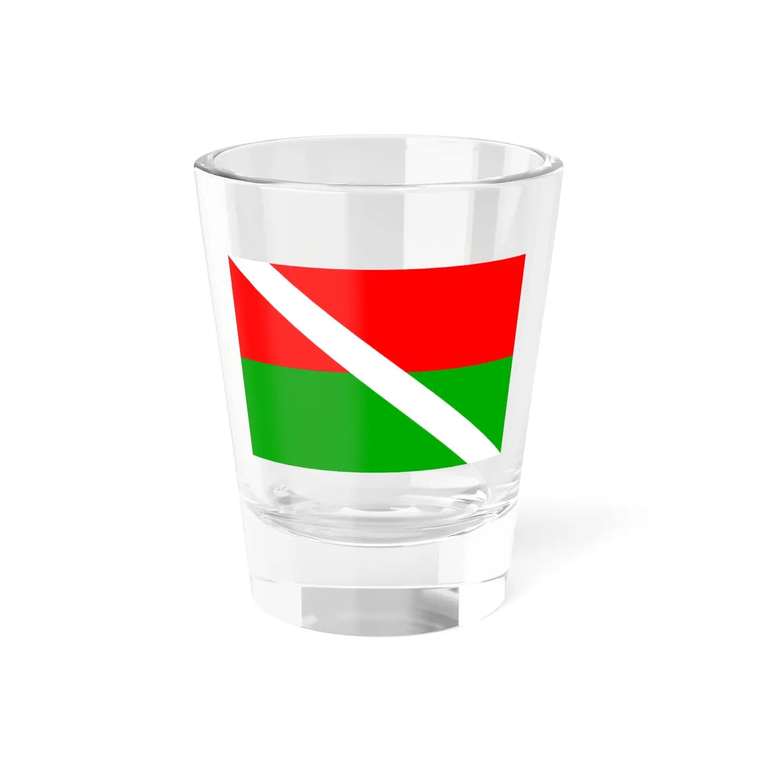 Praha-Kralovice flag (Czech Republic) Shot Glass 1.5oz 1.5oz - Go Mug Yourself