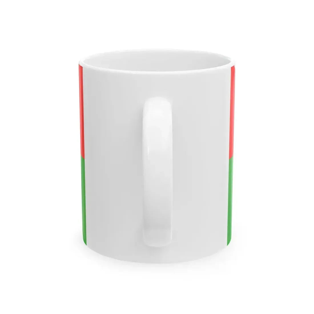 Praha-Kralovice flag (Czech Republic) White Coffee Mug - Go Mug Yourself