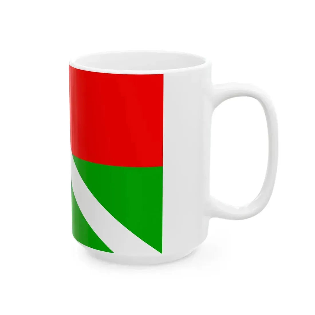 Praha-Kralovice flag (Czech Republic) White Coffee Mug - Go Mug Yourself