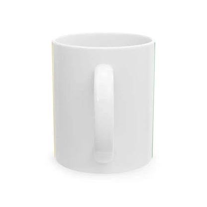 Praha-Kreslice flag (Czech Republic) White Coffee Mug - Go Mug Yourself