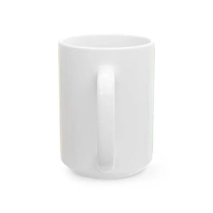 Praha-Kreslice flag (Czech Republic) White Coffee Mug - Go Mug Yourself