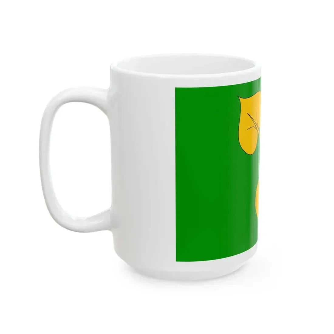 Praha-Kreslice flag (Czech Republic) White Coffee Mug - Go Mug Yourself