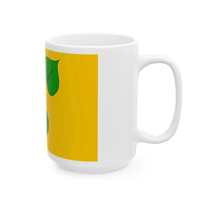 Praha-Kreslice flag (Czech Republic) White Coffee Mug - Go Mug Yourself