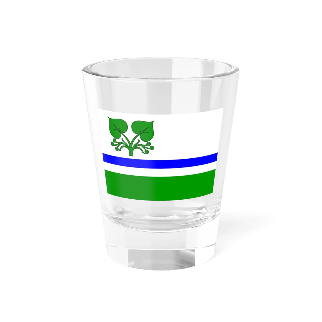Praha-Lipence flag (Czech Republic) Shot Glass 1.5oz 1.5oz - Go Mug Yourself