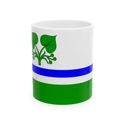 Praha-Lipence flag (Czech Republic) White Coffee Mug 11oz - Go Mug Yourself