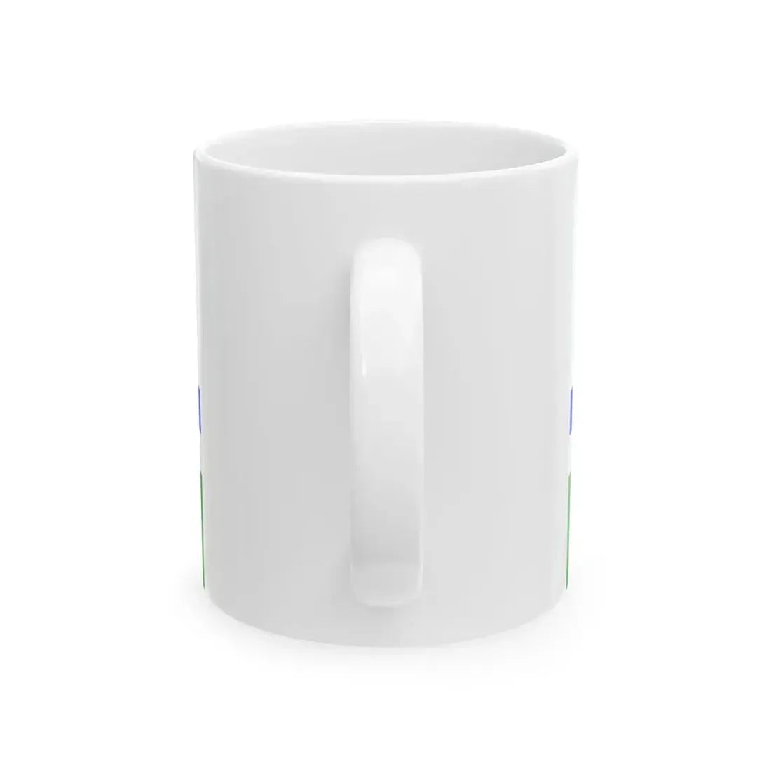 Praha-Lipence flag (Czech Republic) White Coffee Mug - Go Mug Yourself