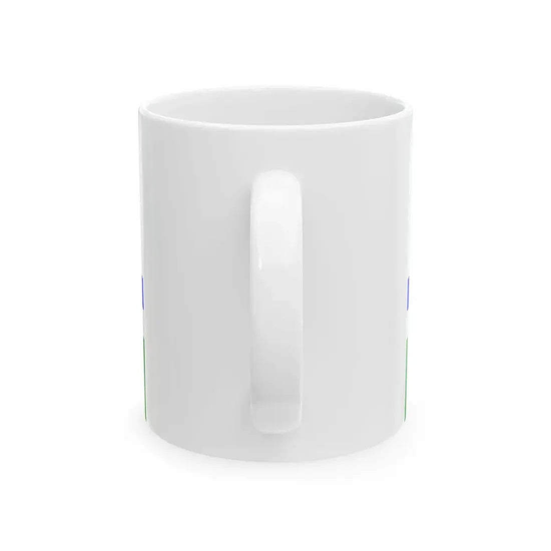 Praha-Lipence flag (Czech Republic) White Coffee Mug - Go Mug Yourself