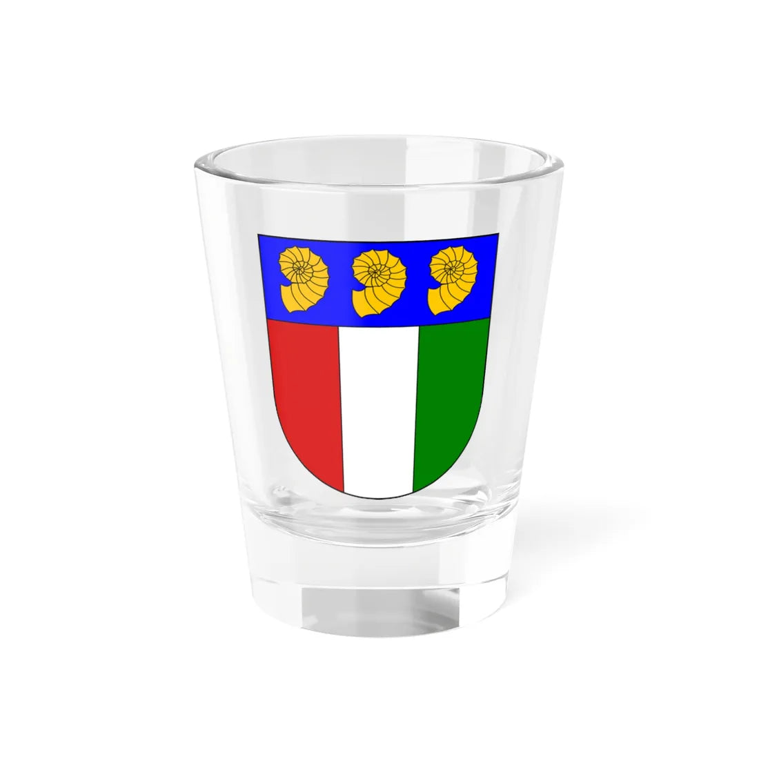 Praha-Lochkov CoA (Czech Republic) (Coat of Arms) Shot Glass 1.5oz 1.5oz - Go Mug Yourself