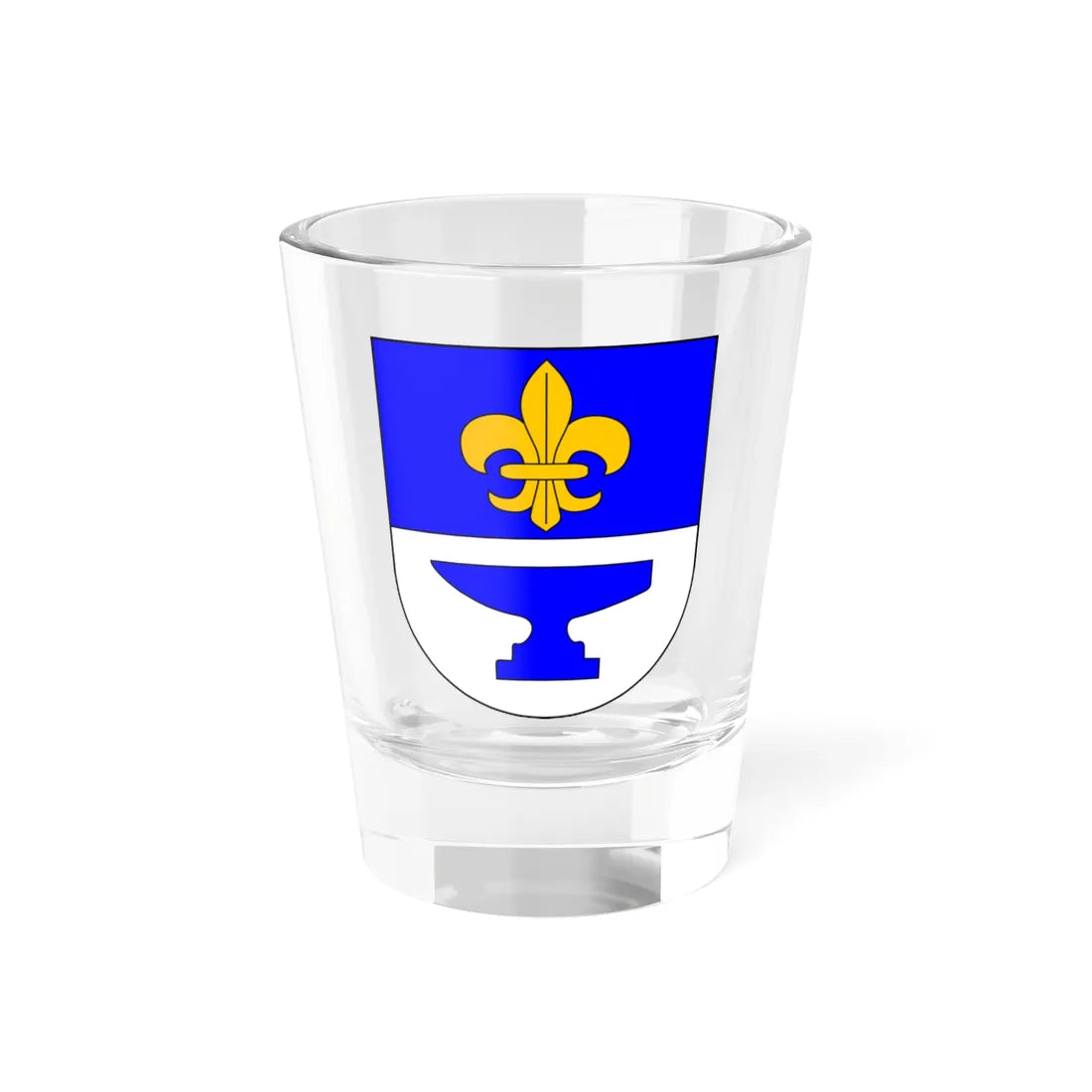 Praha-Nebusice CoA (Czech Republic) (Coat of Arms) Shot Glass 1.5oz 1.5oz - Go Mug Yourself