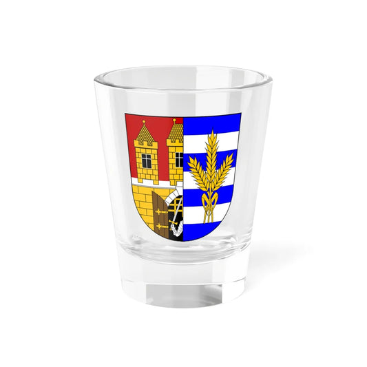Praha-Satalice CoA (Czech Republic) (Coat of Arms) Shot Glass 1.5oz 1.5oz - Go Mug Yourself