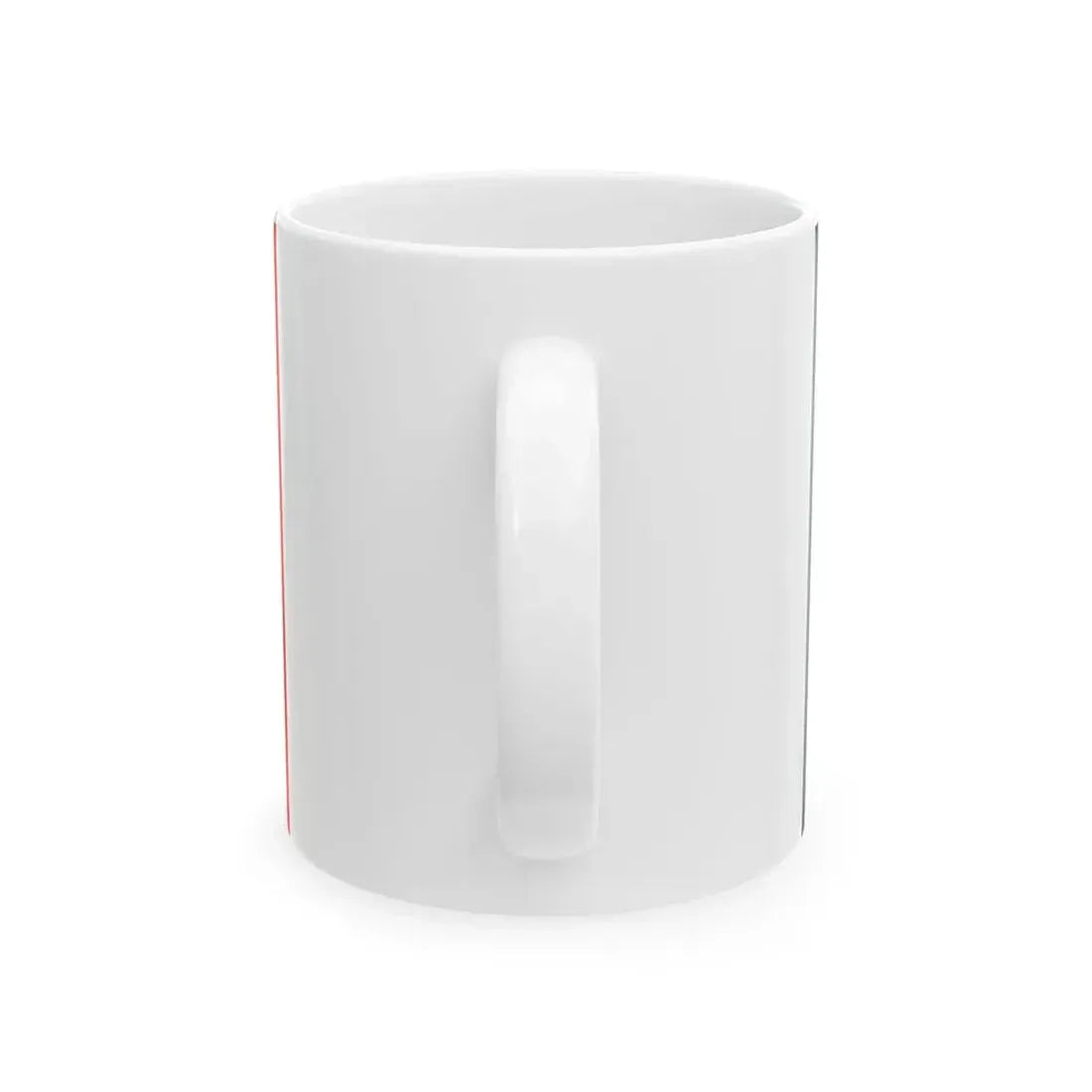 Praha-Slivenec flag (Czech Republic) White Coffee Mug - Go Mug Yourself