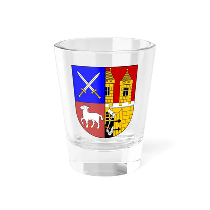 Praha-Sterboholy CoA (Czech Republic) (Coat of Arms) Shot Glass 1.5oz 1.5oz - Go Mug Yourself