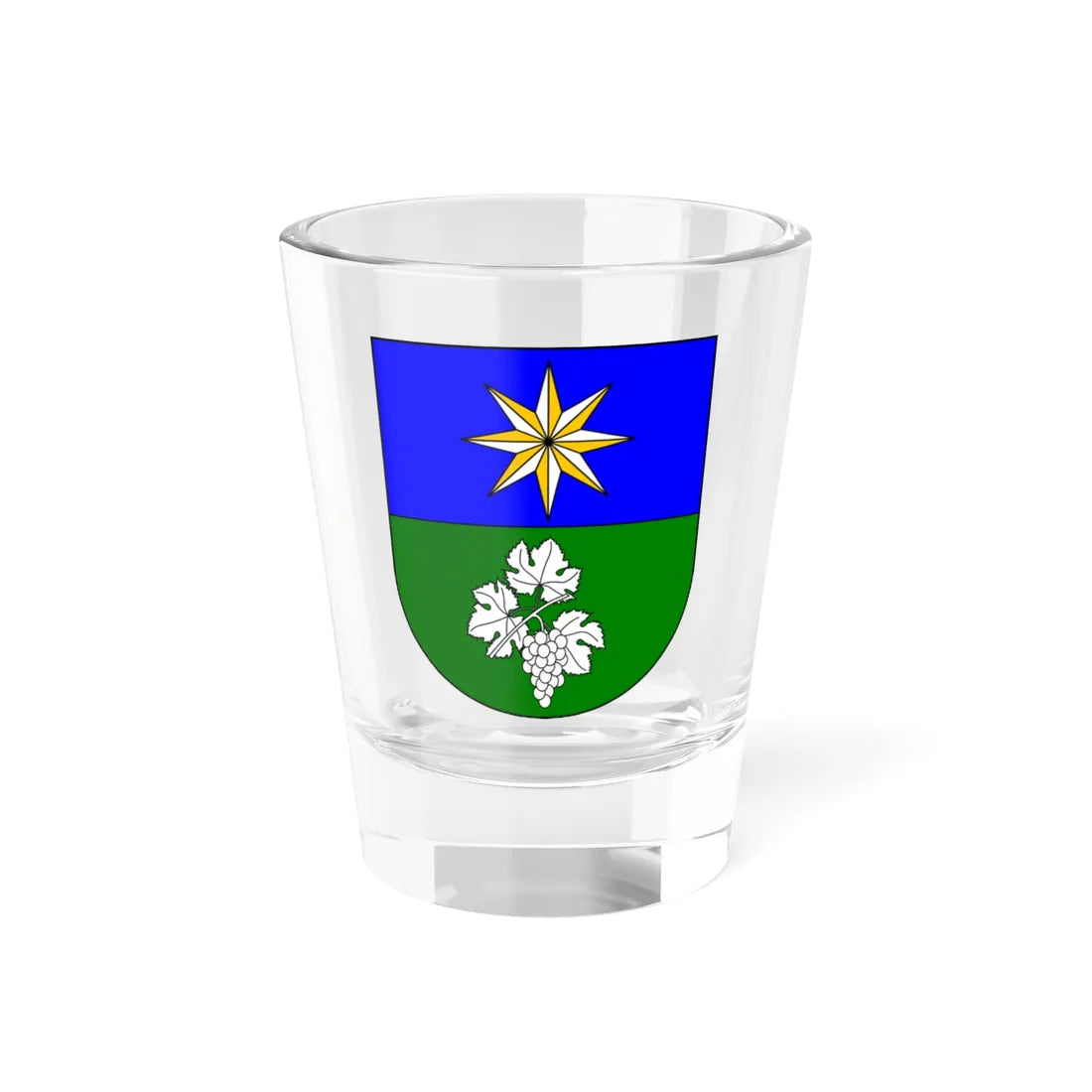 Praha-Troja CoA (Czech Republic) (Coat of Arms) Shot Glass 1.5oz 1.5oz - Go Mug Yourself