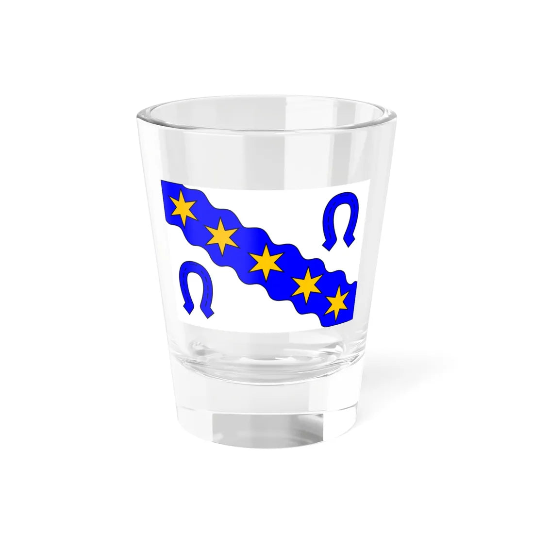 Praha-Velka Chuchle flag (Czech Republic) Shot Glass 1.5oz 1.5oz - Go Mug Yourself