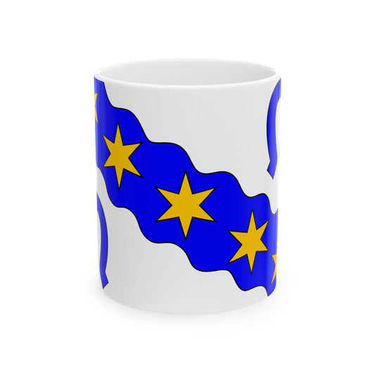 Praha-Velka Chuchle flag (Czech Republic) White Coffee Mug-11oz-Go Mug Yourself