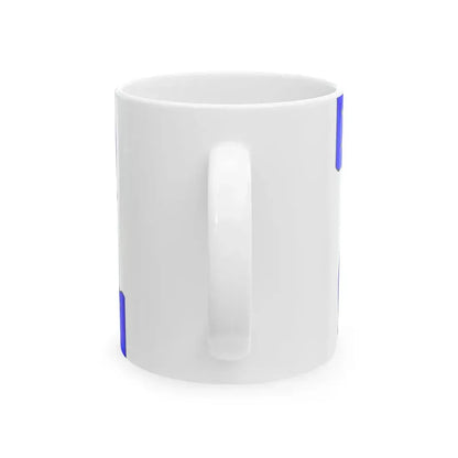 Praha-Velka Chuchle flag (Czech Republic) White Coffee Mug - Go Mug Yourself