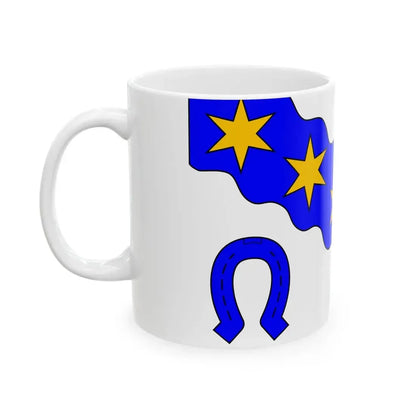 Praha-Velka Chuchle flag (Czech Republic) White Coffee Mug - Go Mug Yourself