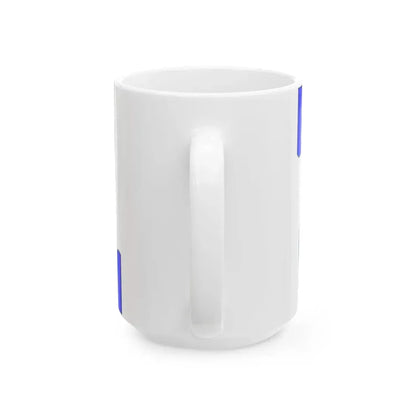 Praha-Velka Chuchle flag (Czech Republic) White Coffee Mug - Go Mug Yourself