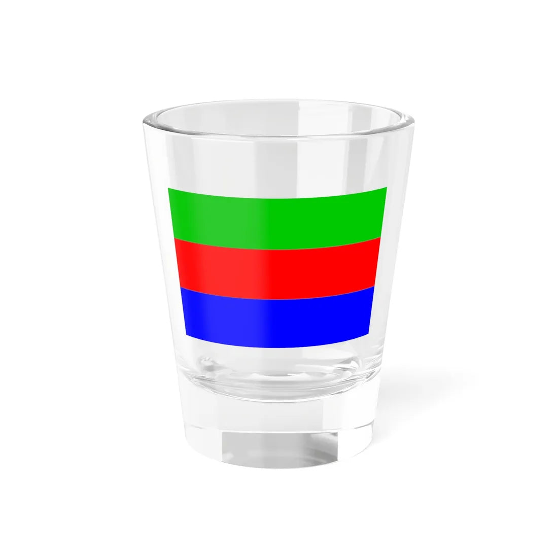 Praha-Zbraslav flag (Czech Republic) Shot Glass 1.5oz 1.5oz - Go Mug Yourself