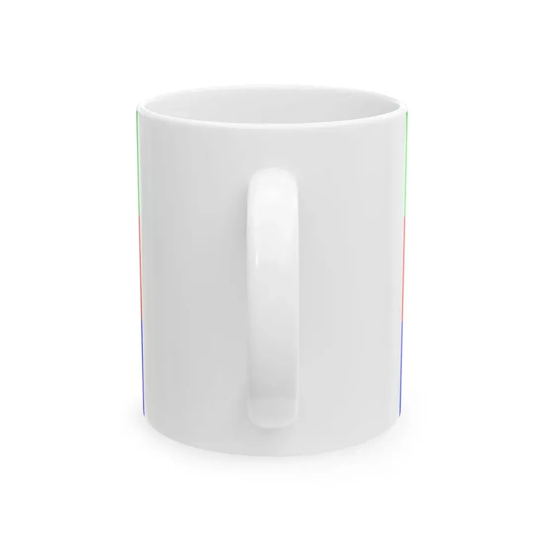 Praha-Zbraslav flag (Czech Republic) White Coffee Mug - Go Mug Yourself