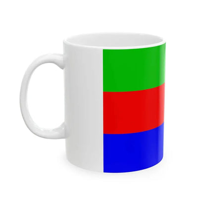 Praha-Zbraslav flag (Czech Republic) White Coffee Mug - Go Mug Yourself