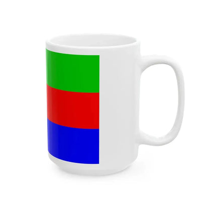 Praha-Zbraslav flag (Czech Republic) White Coffee Mug - Go Mug Yourself