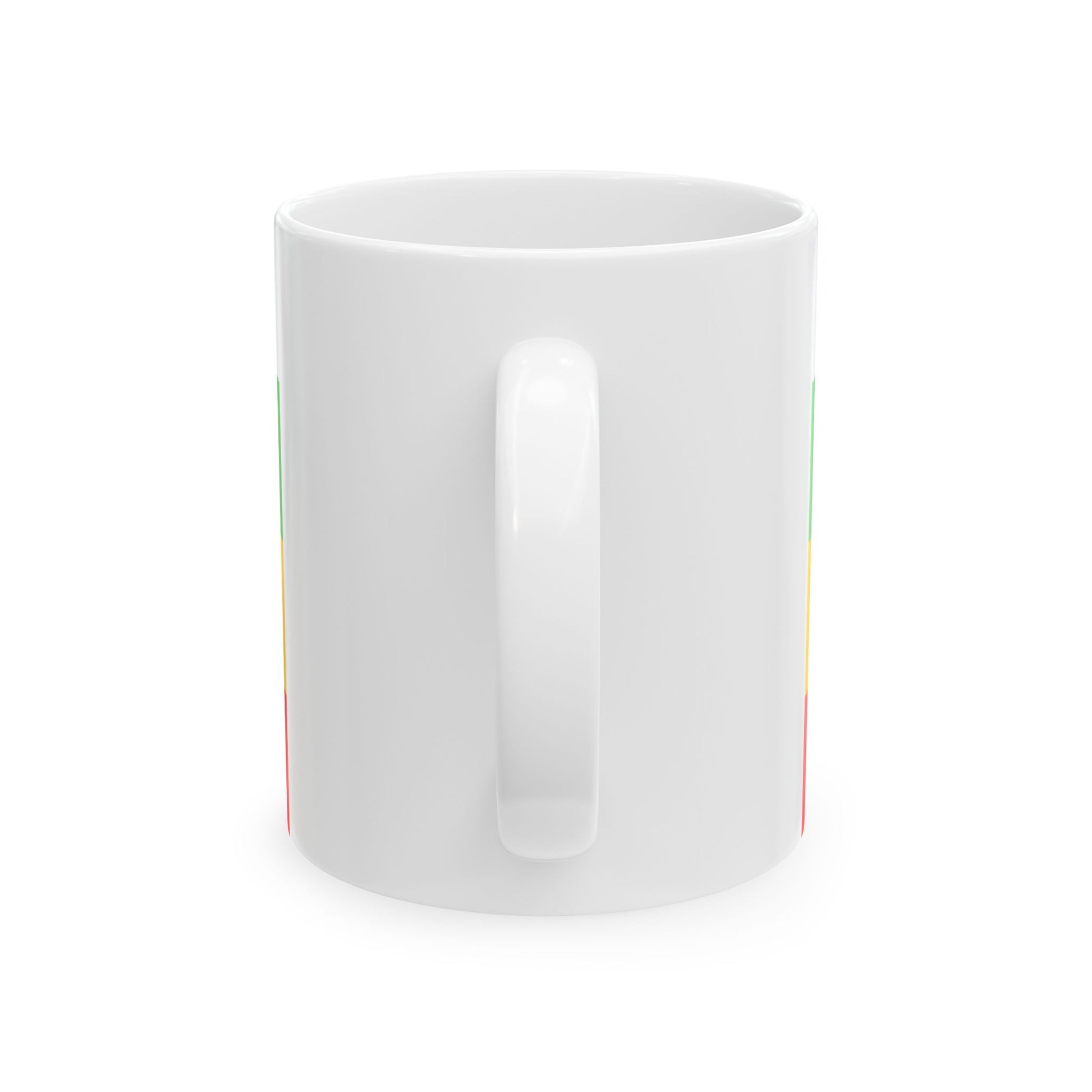 Praha-Zlicin flag (Czech Republic) White Coffee Mug-Go Mug Yourself