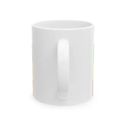 Praha-Zlicin flag (Czech Republic) White Coffee Mug - Go Mug Yourself