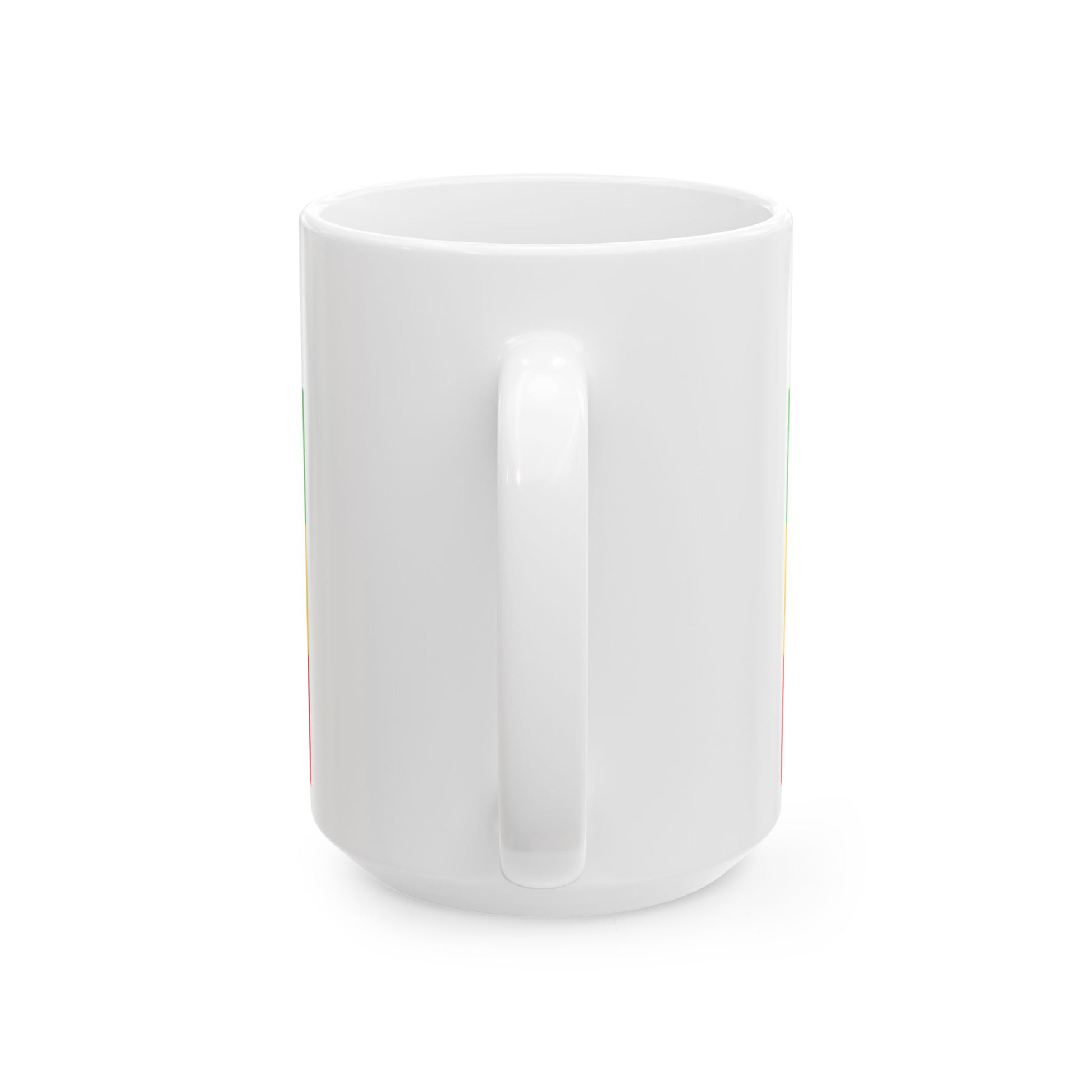 Praha-Zlicin flag (Czech Republic) White Coffee Mug-Go Mug Yourself