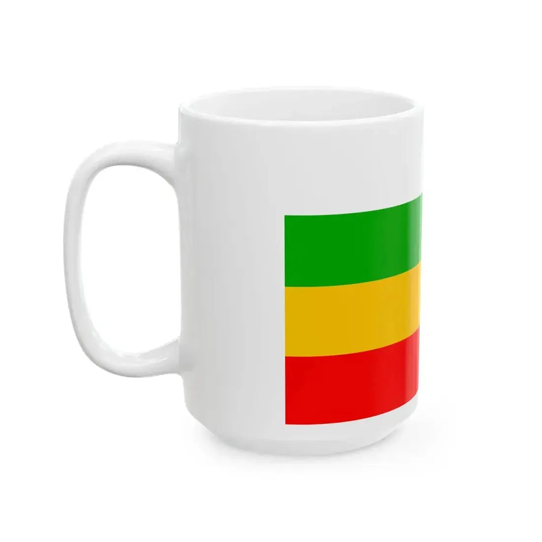 Praha-Zlicin flag (Czech Republic) White Coffee Mug - Go Mug Yourself