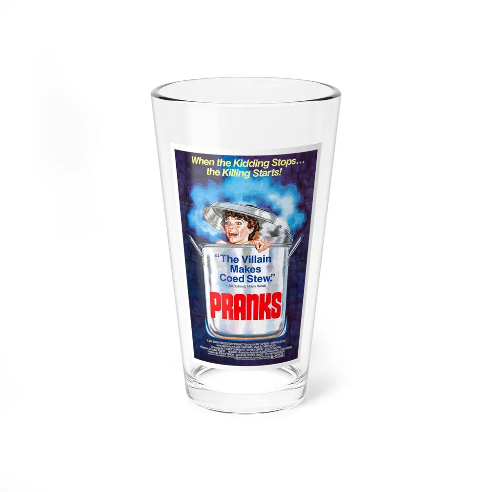 PRANKS (The Dorm That Dripped Blood) 1982 Movie Poster - Pint Glass 16oz-16oz-Go Mug Yourself