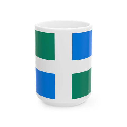 Prapor Cabaniv (Ukraine) White Coffee Mug 15oz - Go Mug Yourself