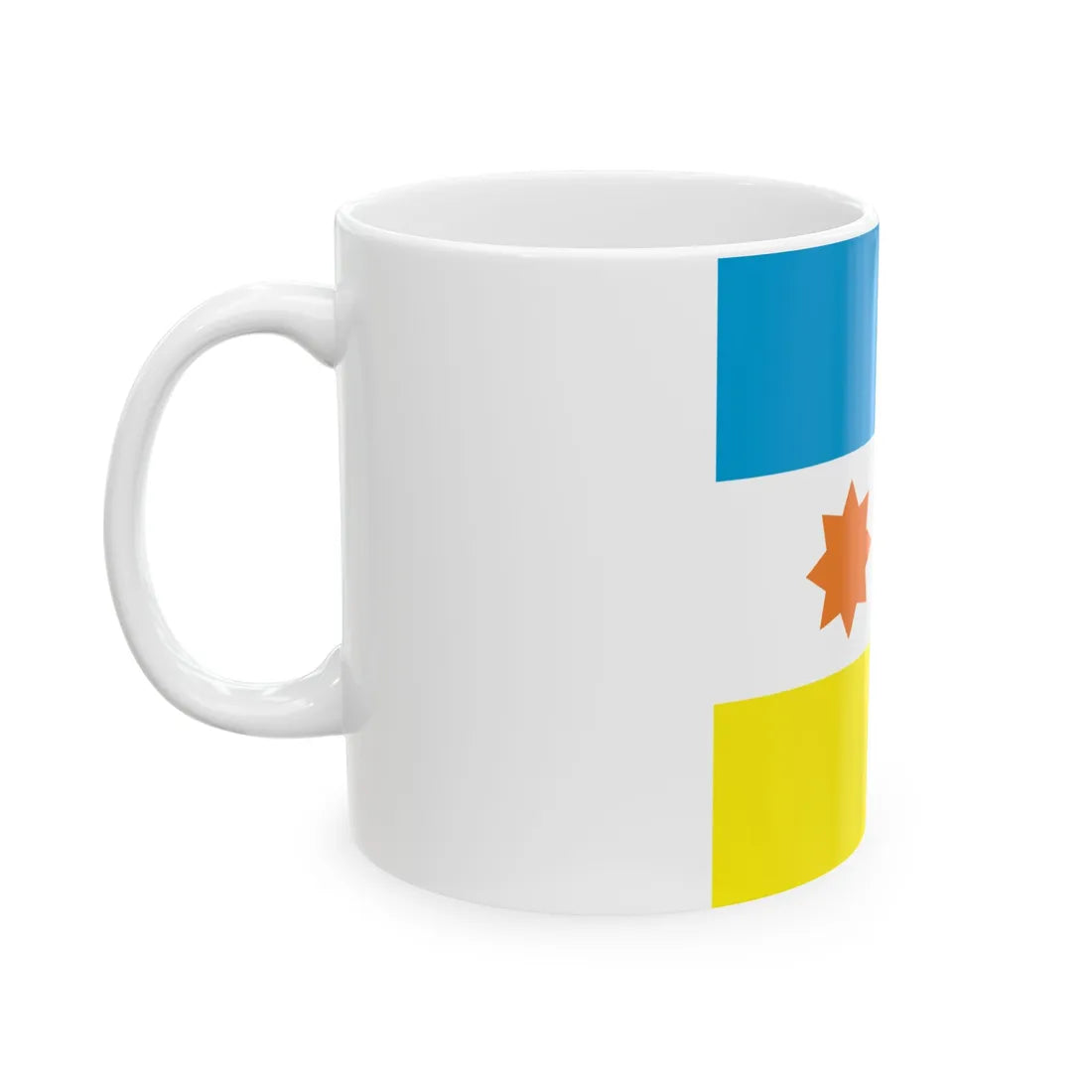Prapor Cornobaivky (Ukraine) White Coffee Mug - Go Mug Yourself