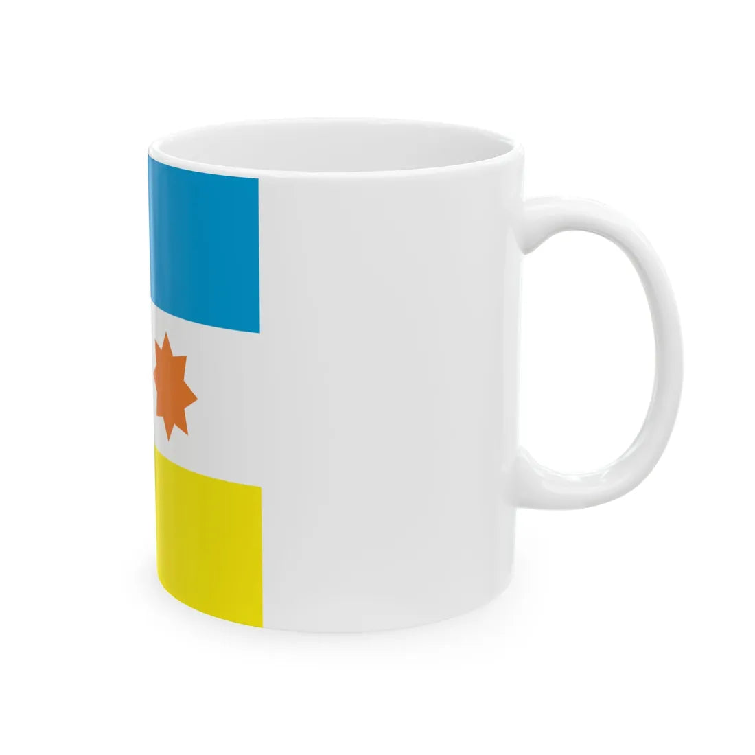 Prapor Cornobaivky (Ukraine) White Coffee Mug - Go Mug Yourself