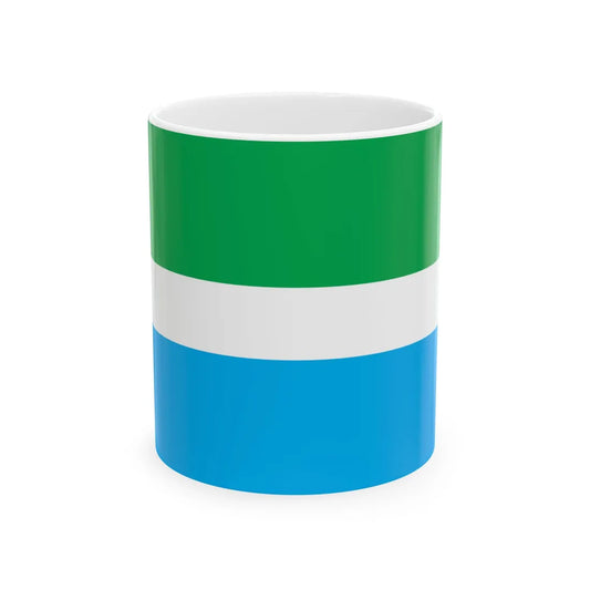 Prapor Nebelyci (Ukraine) White Coffee Mug 11oz - Go Mug Yourself