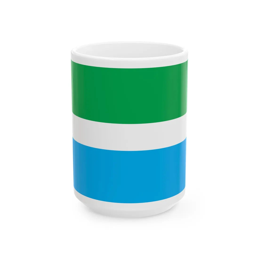 Prapor Nebelyci (Ukraine) White Coffee Mug 15oz - Go Mug Yourself