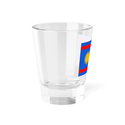 Prapor Vinnytskoyi oblasti (Ukraine) Shot Glass 1.5oz - Go Mug Yourself