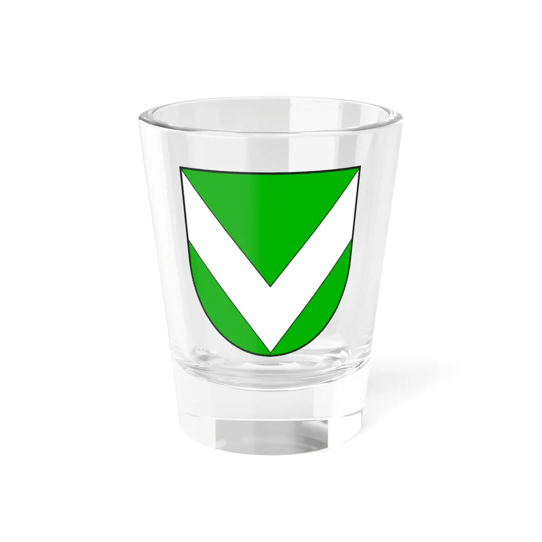 Pratval wappen (Switzerland) (Coat of Arms) Shot Glass 1.5oz 1.5oz - Go Mug Yourself