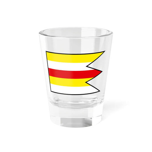 Pravenec Prievidza Flag (Slovakia) Shot Glass 1.5oz 1.5oz - Go Mug Yourself