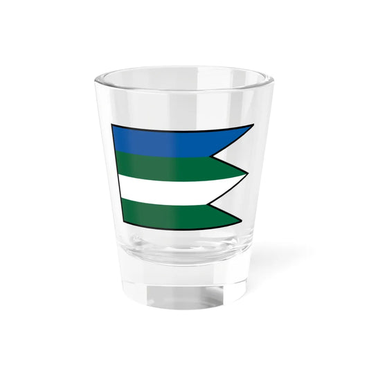 Pravotice Banovce Nad Bebravou Flag (Slovakia) Shot Glass 1.5oz 1.5oz - Go Mug Yourself