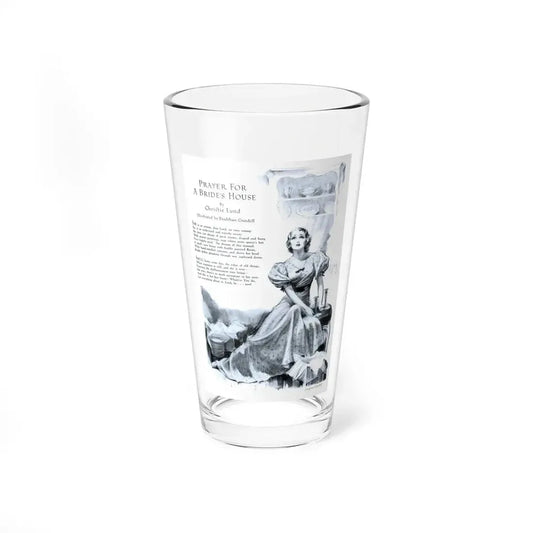 Prayer for a Bride's House, 1933 (Magazine Illustration) Pint Glass 16oz 16oz - Go Mug Yourself