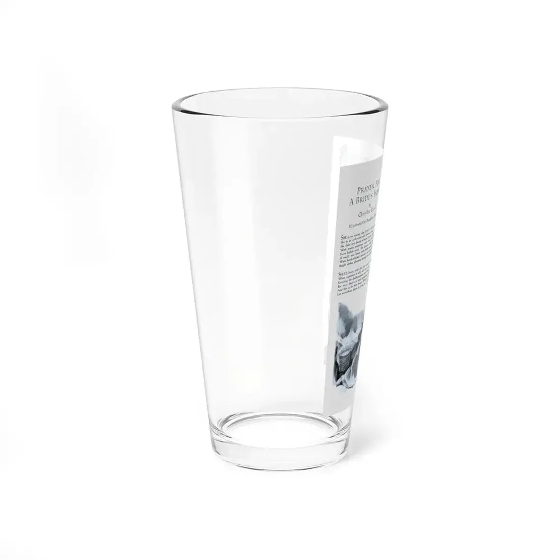 Prayer for a Bride's House, 1933 (Magazine Illustration) Pint Glass 16oz - Go Mug Yourself
