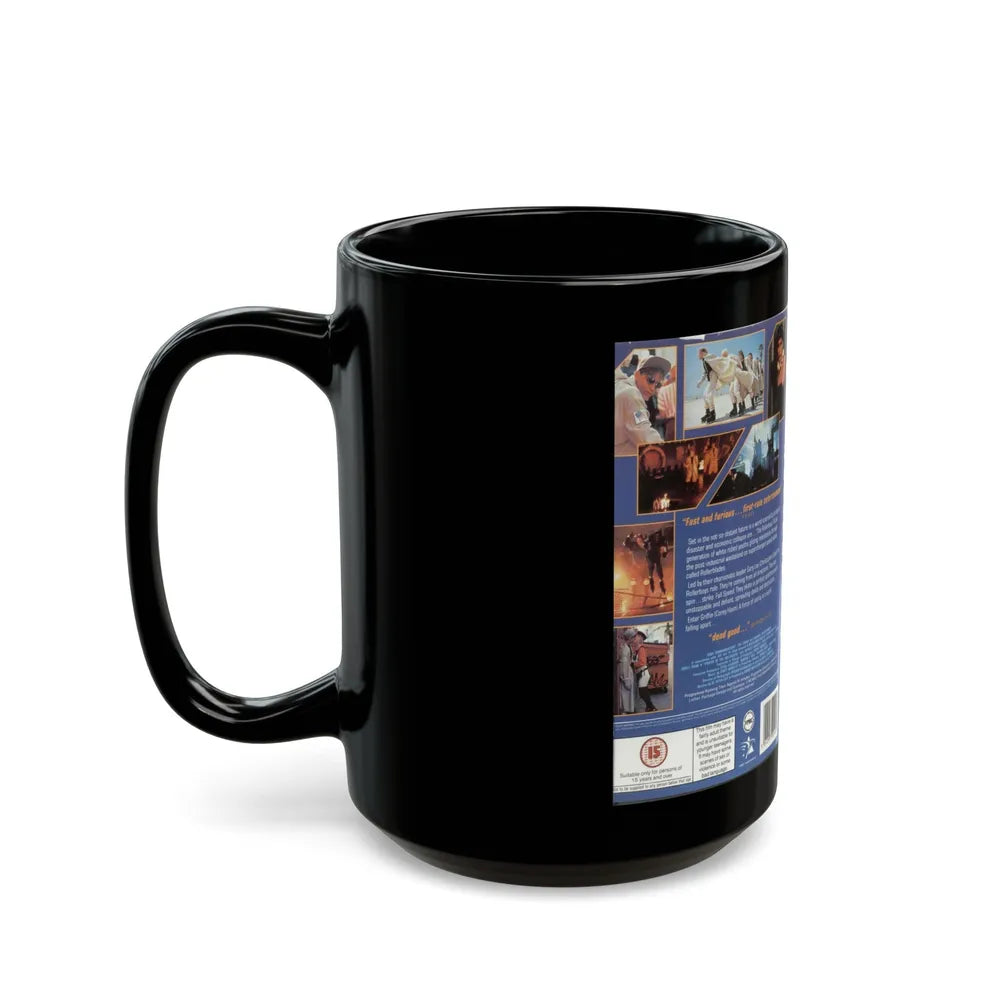 PRAYER OF THE ROLLERBOYS (VHS COVER) - Black Coffee Mug-Go Mug Yourself