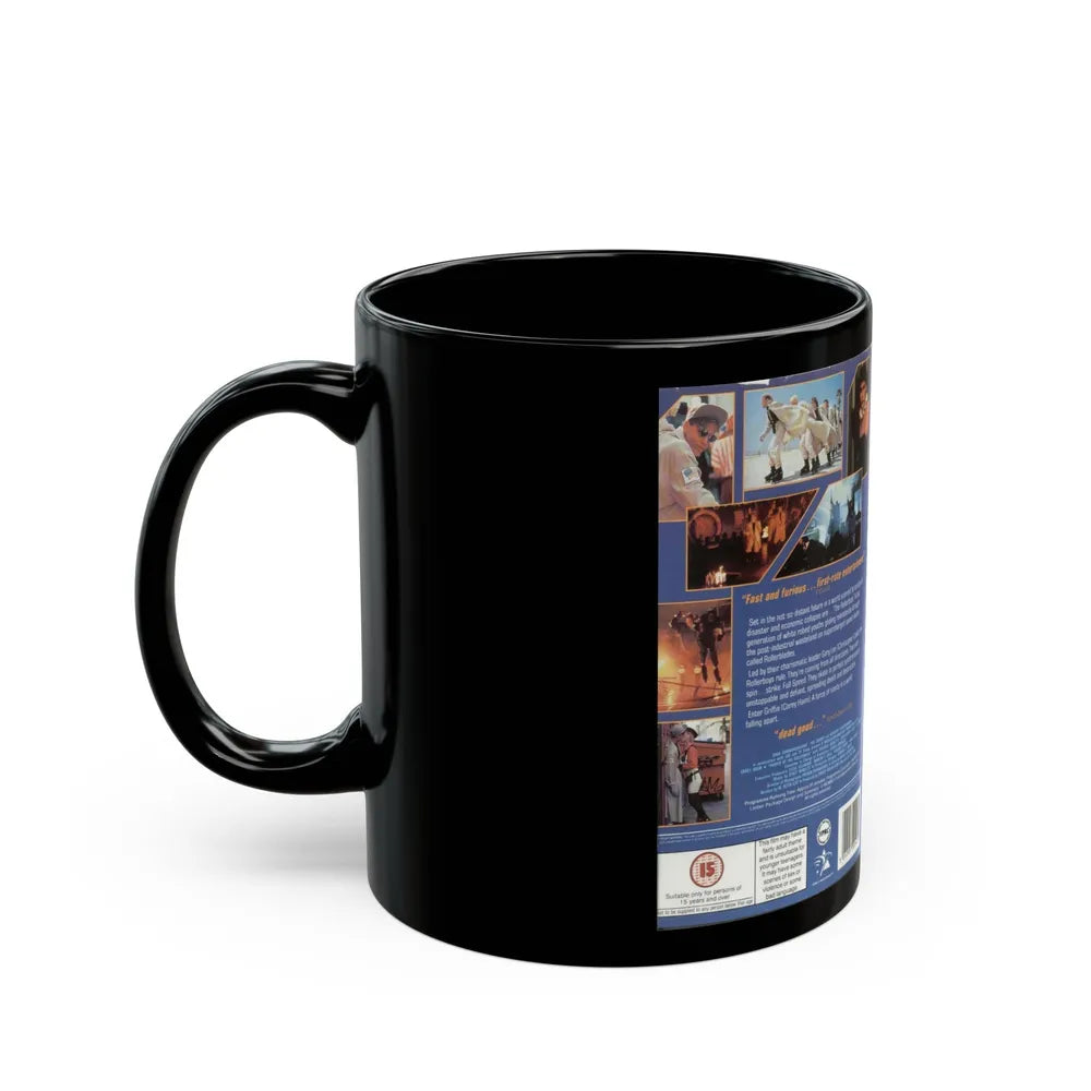 PRAYER OF THE ROLLERBOYS (VHS COVER) - Black Coffee Mug-Go Mug Yourself