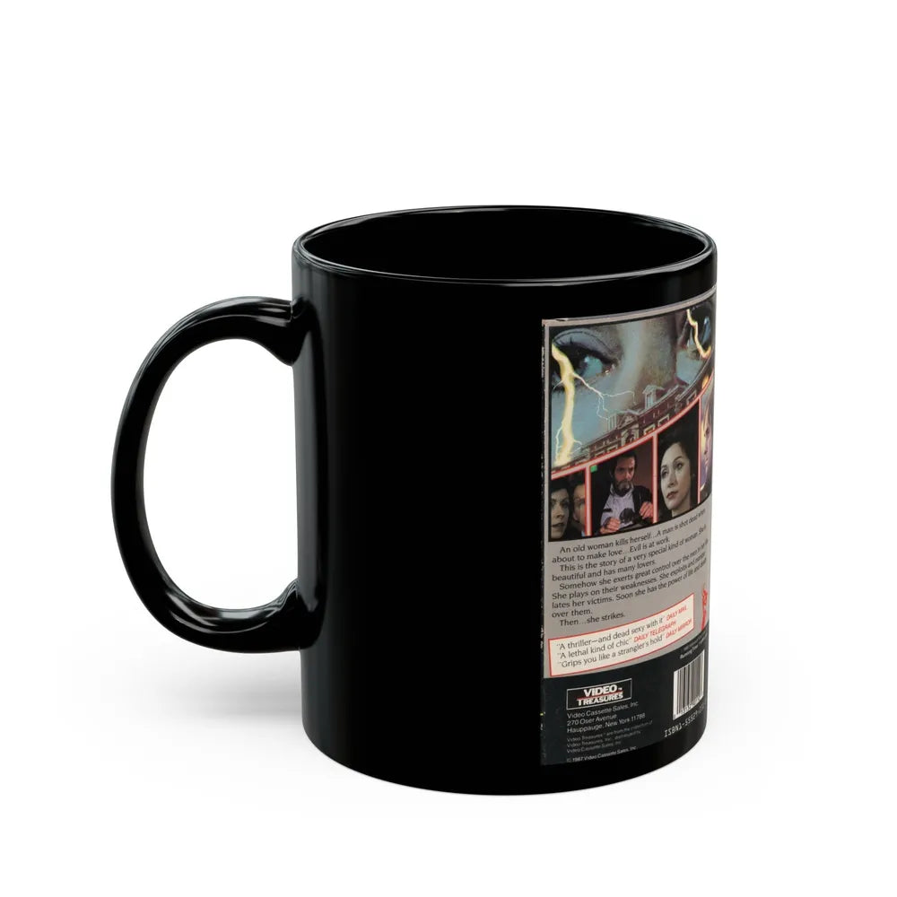 PRAYING MANTIS (VHS COVER) - Black Coffee Mug-Go Mug Yourself