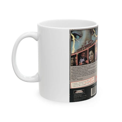 PRAYING MANTIS (VHS COVER) - White Coffee Mug-Go Mug Yourself